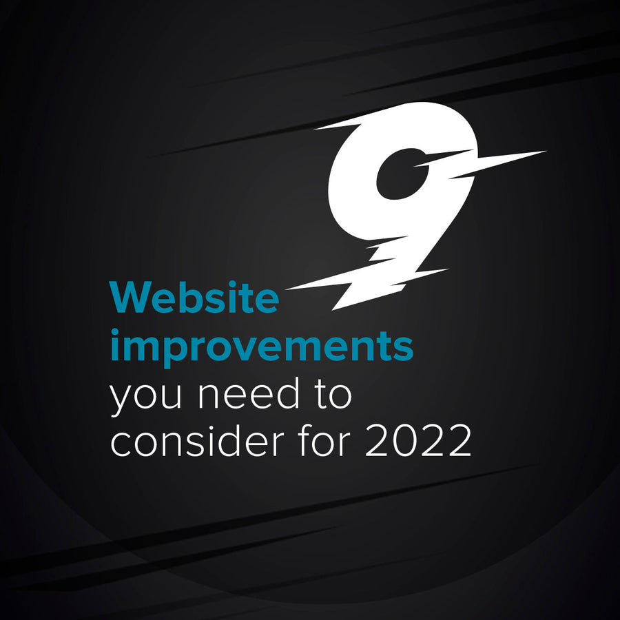 website improvements needed for 2022