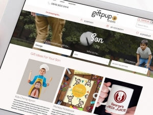 A unique user experience essential for new personalised gift shop