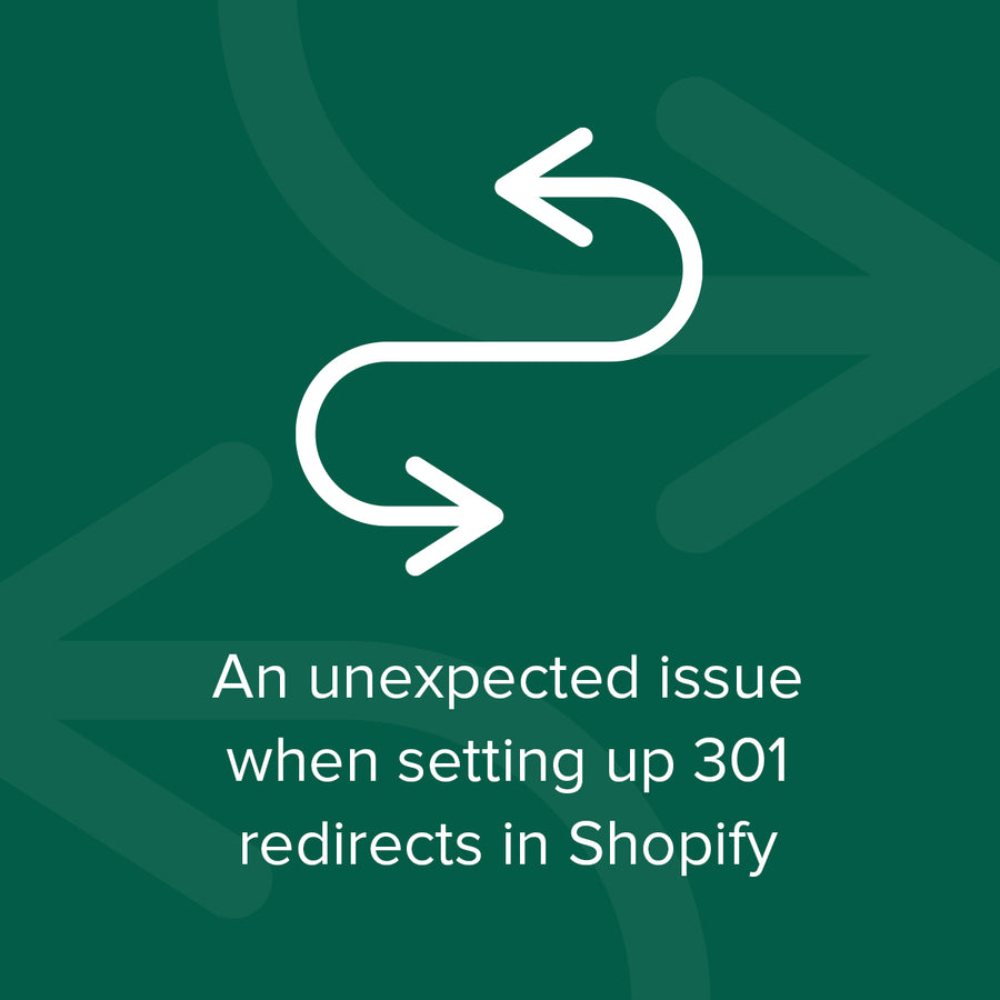 Shopify redirects