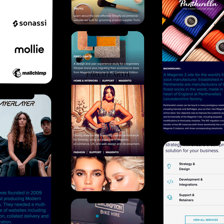 Shopify brochure sites