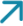 Upward arrow icon facing north east